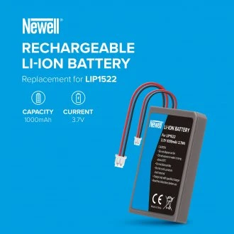 Baterija - Newell LIP1522 1000mAh Pakeitimas DualSense PS4 Valdikliui