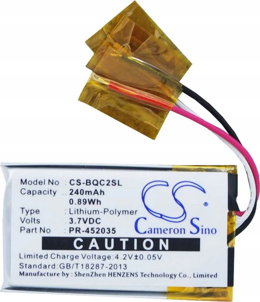 Cameron Sino Akumuliatorius Bateria do Bose QC20 QuietComfort 20 Mio MiVue C330 MiVue C335 / CS-BQC2SL