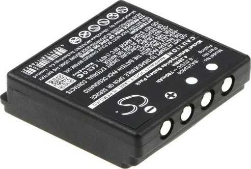 Akumuliatorius „Cameron Sino Technology“ HBC Radiomatic FuB9NM 6V 700mAh baterija BA209001, BA209040, BA209060, BA209061, PM237745002, FUA28