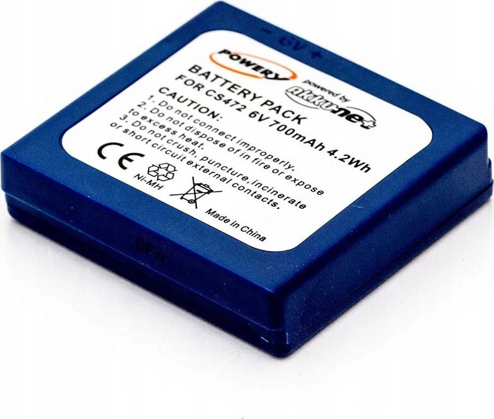 Akumuliatorius Cameron Sino Technology baterija HBC Radiomatic Fub03A 6V 700mAh BA203060, BA222060, KH68305500, FUA030