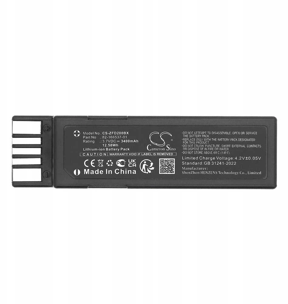 Cameron Sino Akumuliatorius Baterija 82-166537-01 BT-000341-01, skirta ZEBRA RFD2000 / CS-ZFD200BX