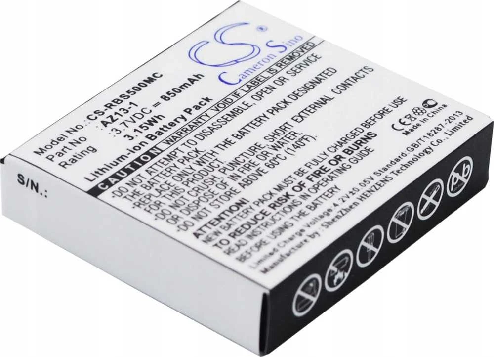 Cameron Sino Akumuliatorius Baterija Az13-1 Skirta Yi Xiaoyi / Cs-rbs500mc