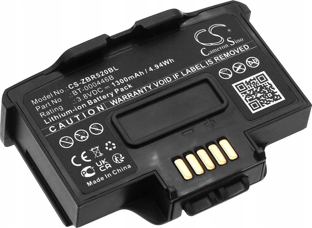 „Cameron Sino“ baterija Baterijos tipas BT-000446B BT000446B, skirtas Zebra WR50 WS50 WS5001 / CS-ZBR520BL