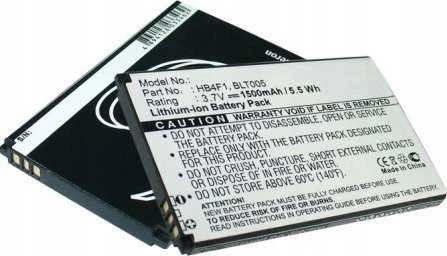 Cameron Sino baterijos akumuliatoriaus tipas Bl161 Hb4f1 Hwbaf1 Blt005 Do Huawei U8230 Lenovo A1 / Cs-hu8220sl