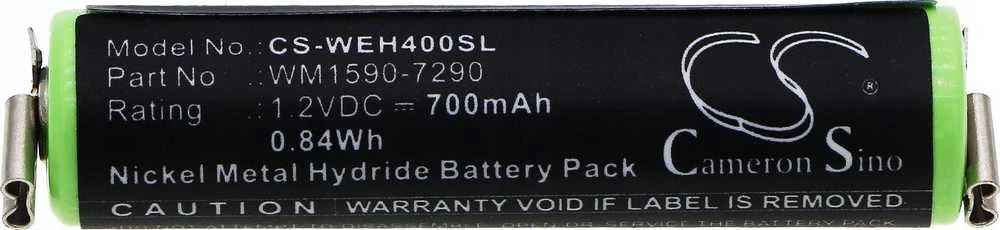 Cameron Sino 1.2V 700mAh pakaitinė baterija skustuvui
