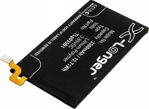 Dėklas Cameron Sino baterijos įkraunamos baterijos tipas Tlp035b1, skirtas Blackberry Key2 Bbf100 / 6 9 8 4 2 1 / Cs-brk200sl