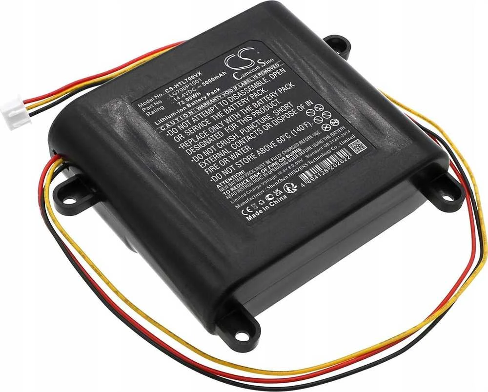 Cameron Sino Akumuliatorius Baterija tipas LG700P1001, skirta Robotui HOBOT Legee 7 Legee D7 5000mAh / CS-HTL700VX