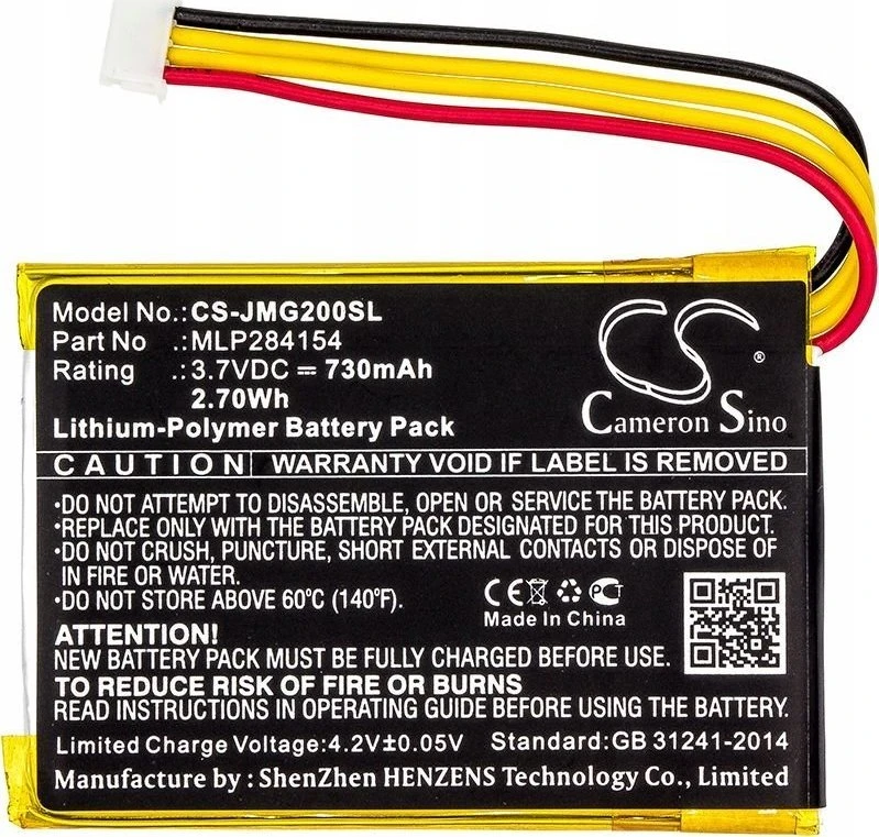 Laikiklis Cameron Sino Baterijos tipas Mlp284154 JBL Go 2 2h Go2 / Cs-Jmg200sl