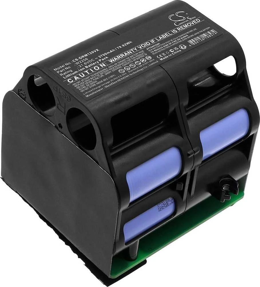 Cameron Sino Akumuliatorius Baterija tipas W2206 dulkių siurbliui Dreame M12 M12 Pro M13 3700mAh / CS-DRM120VX