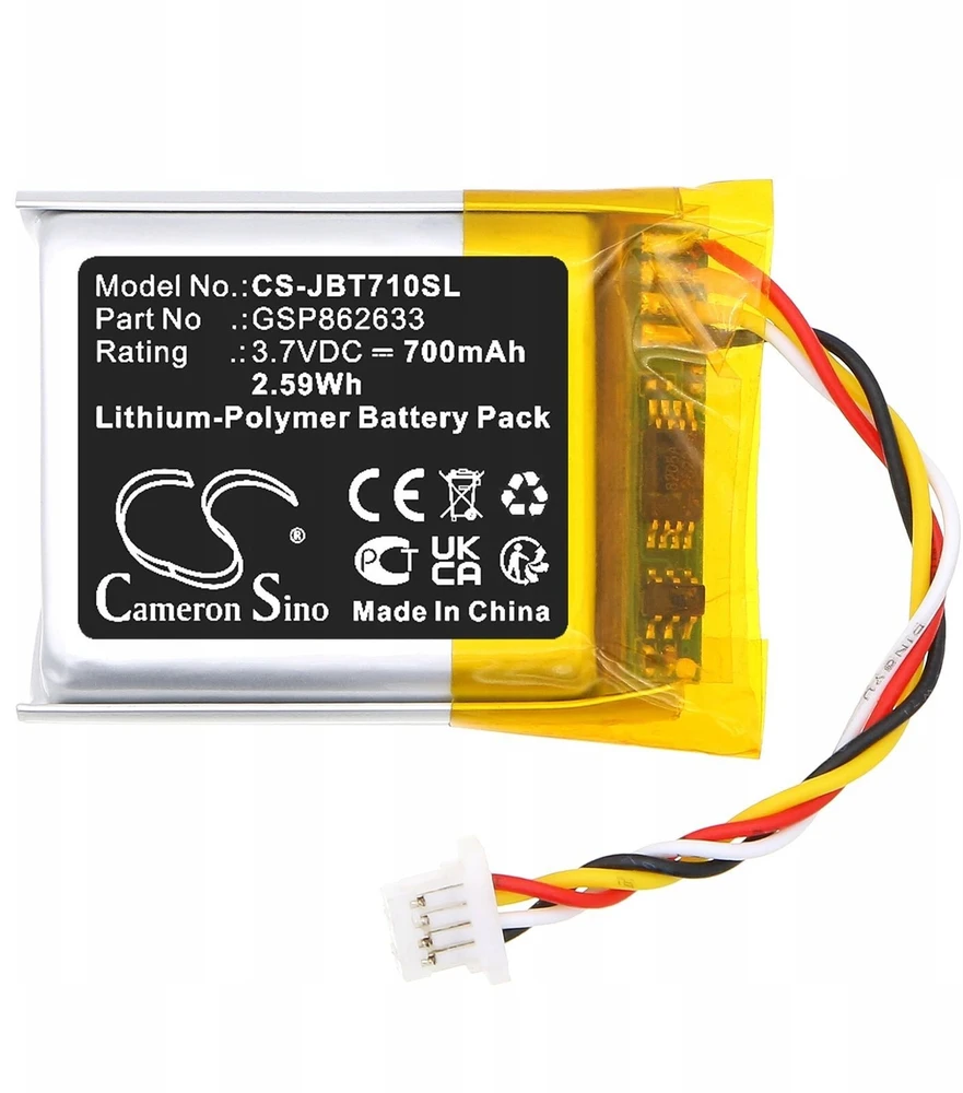 Cameron Sino 700mAh baterija su jungtimi