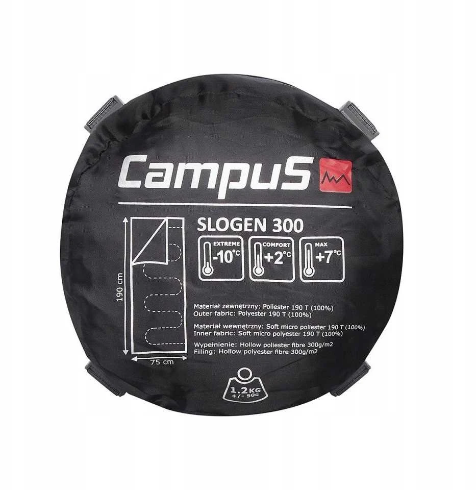 Campus Slogen 300 Kairinis Miegmaišis CUL701123200