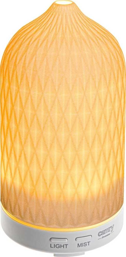 Drėkintuvas Camry | Ultragarsinis aromato difuzorius 3in1 | CR 7970 | Ultragarsinis | Tinka kambariams iki 25 m² | Baltas