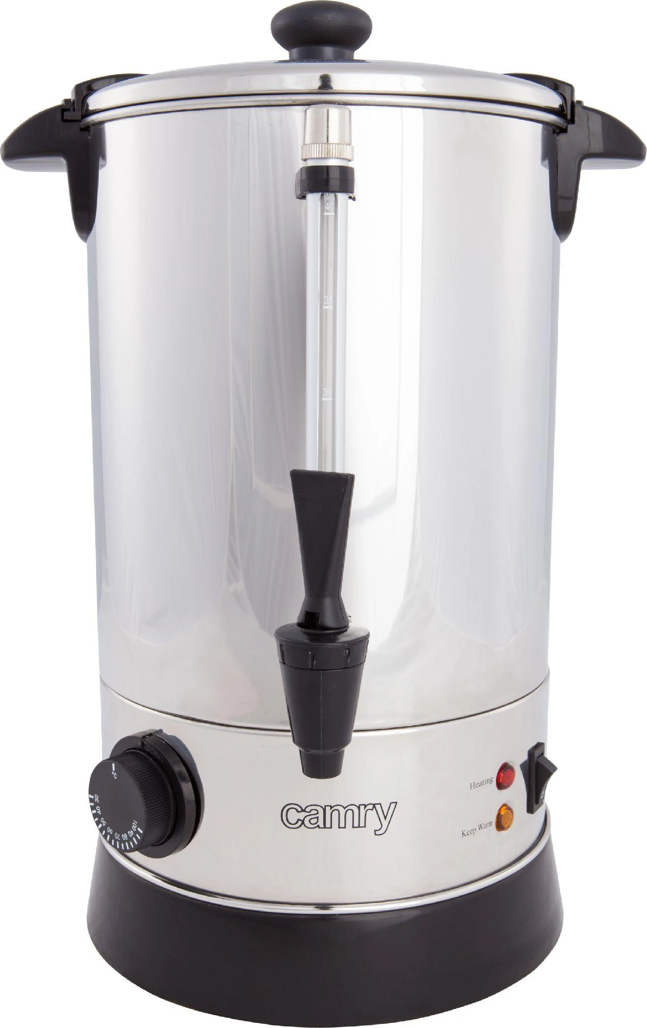 Virdulys Camry | Boiler | CR 1267 | Electric | 950 W | 8.8 L | Nerūdijantis plienas | Nerūdijantis plienas