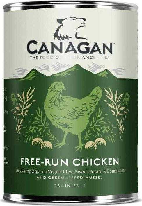 „Canagan CANAGAN šunims“ posz.400g BITISH jautiena WOLOVINA / 6