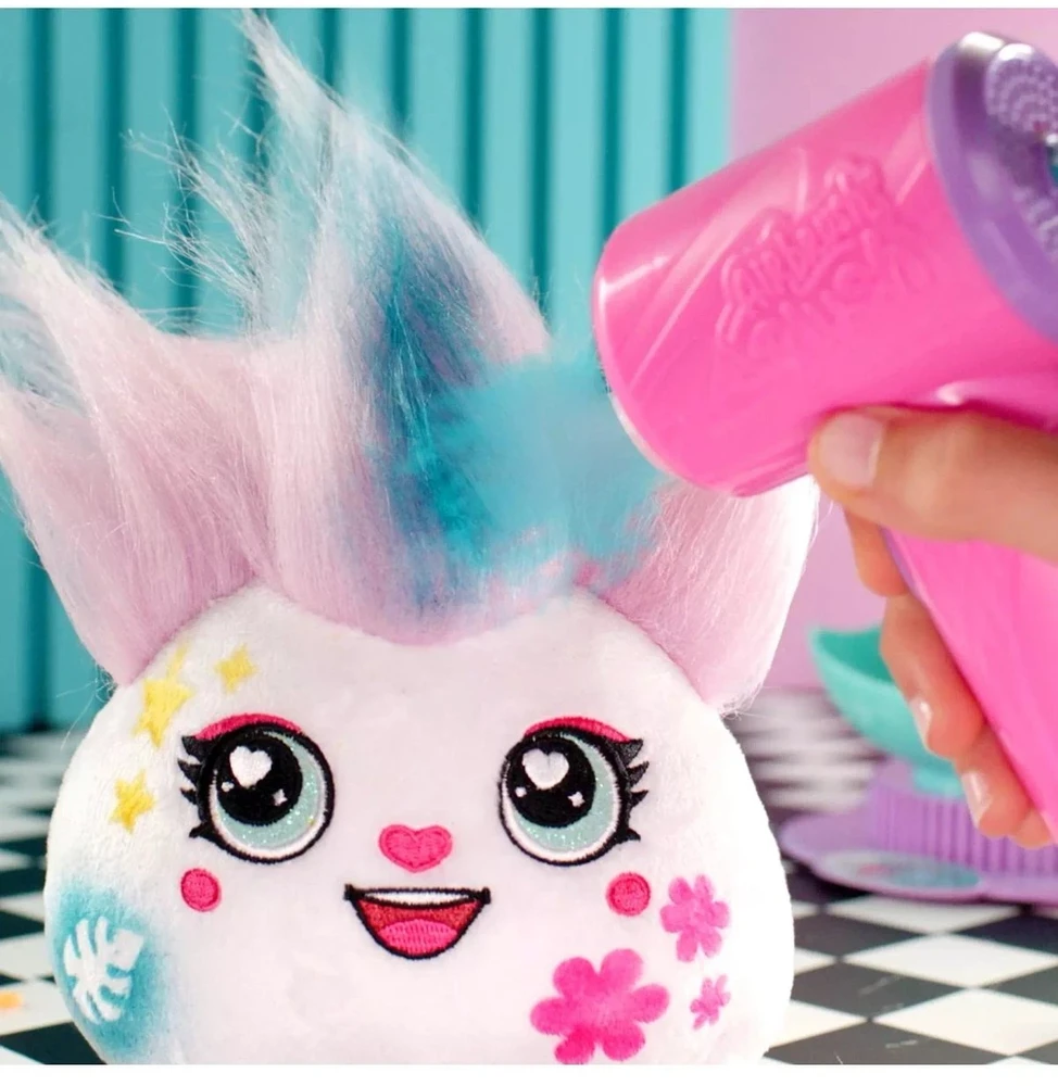 Pliušinis žaislas su plaukų dažymo rinkiniu Canal Toys Airbrush Plush Hair'iffic