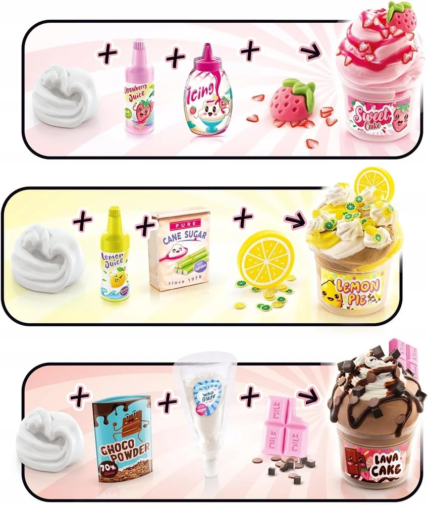 Canal Toys Carruzzo kanalo žaislai „So Slime“ – „Yummy Twist“ ir gleivės