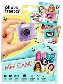 Carruzzo Canal Toys Photo Creator CLK 063 momentinis fotoaparatas Violetinė