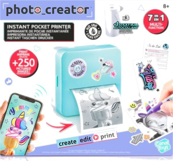 Carruzzo Canal Toys Instant Pocket Spausdintuvas
