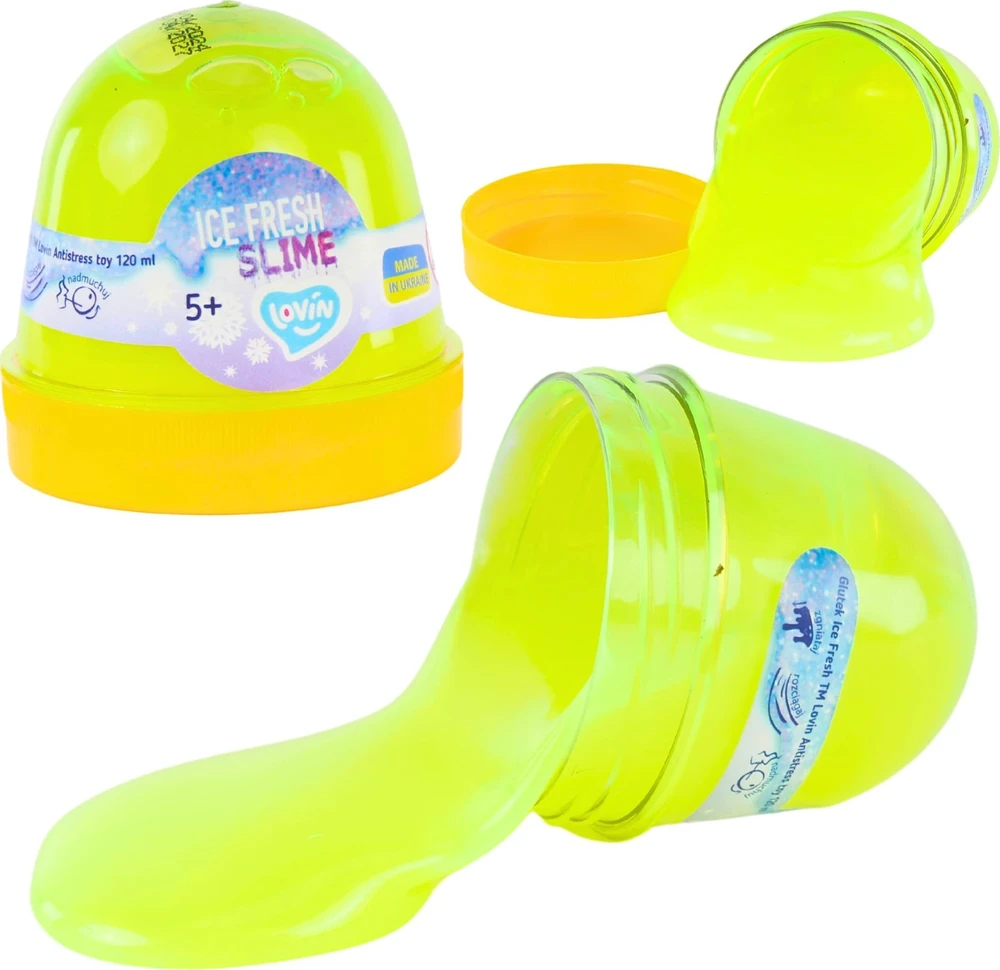Maksik Okto Gluty Slime Glutek Plastic Paste Anti-stress Stretchy Elastic 120 ml