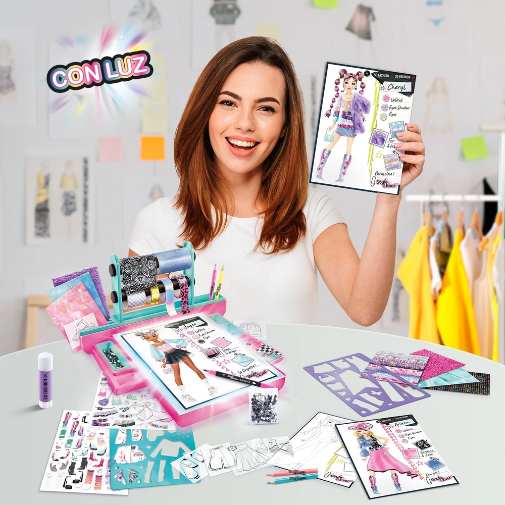 Canal Toys STYLE 4 EVER Rinkinys „Šviečianti dizainerio studija“