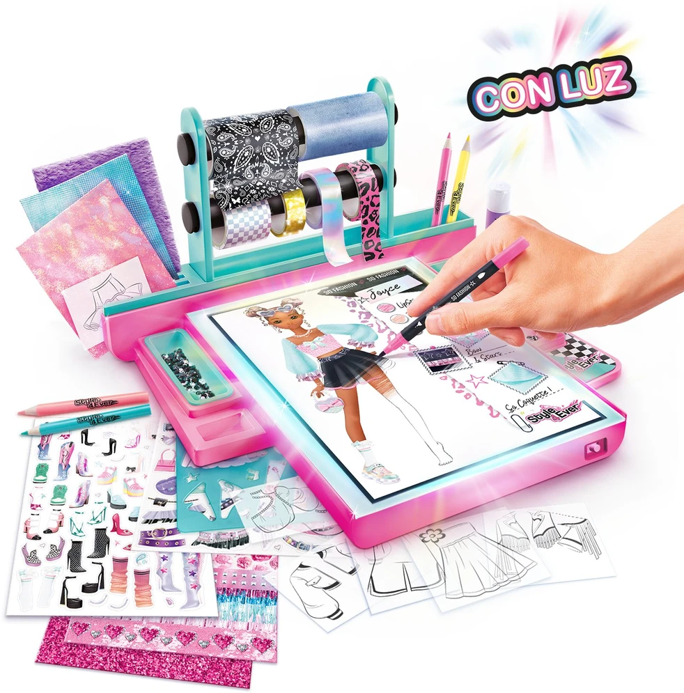 Canal Toys STYLE 4 EVER Rinkinys „Šviečianti dizainerio studija“