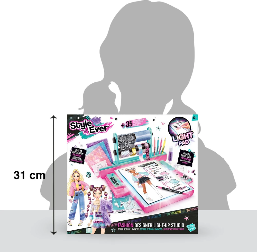 Canal Toys STYLE 4 EVER Rinkinys „Šviečianti dizainerio studija“