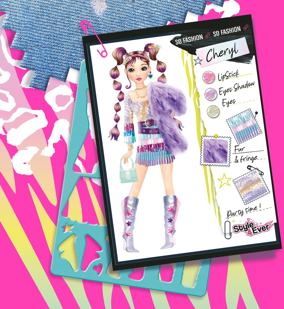 Canal Toys STYLE 4 EVER Rinkinys „Šviečianti dizainerio studija“