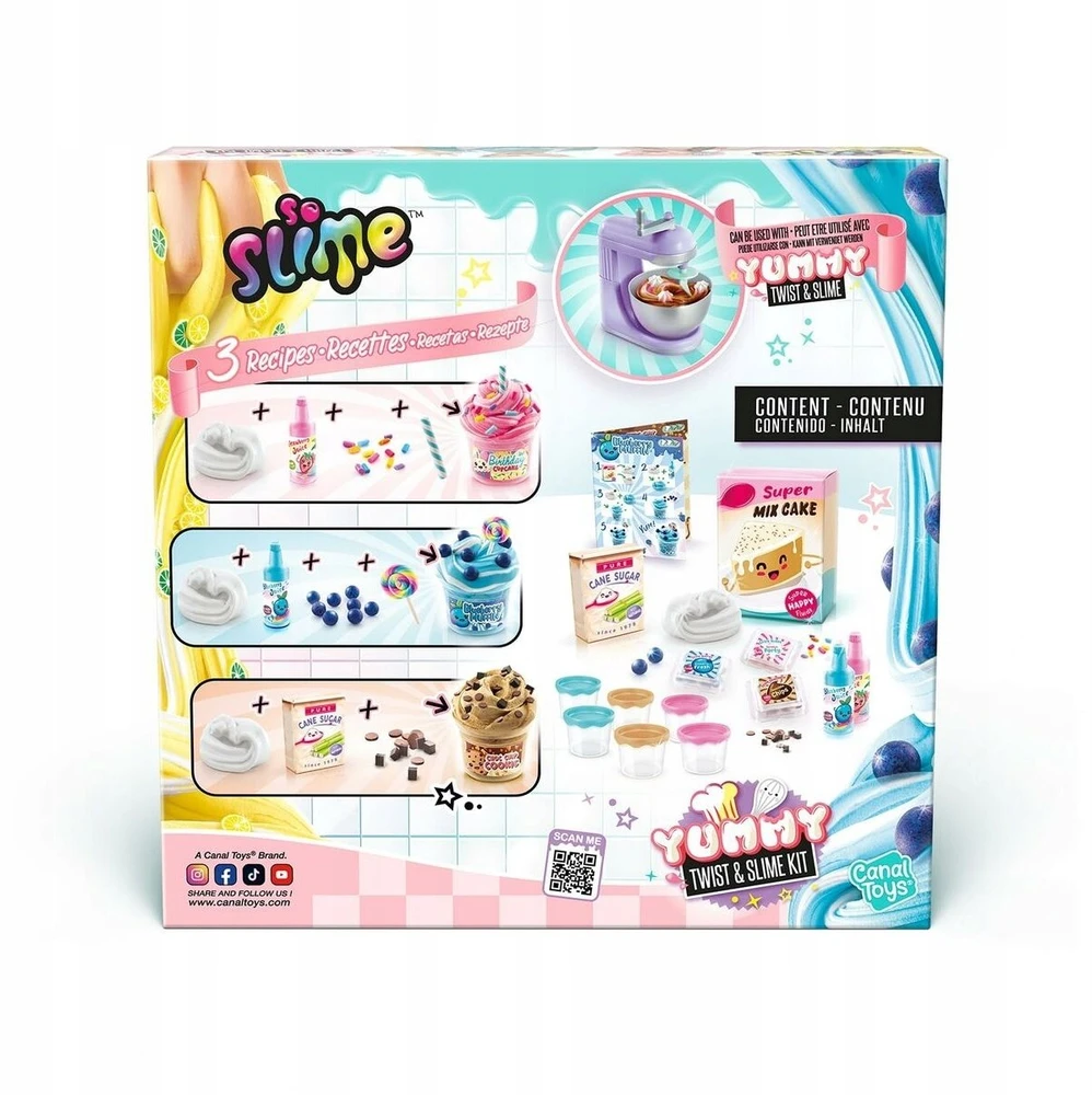 Canal Toys „So Slime“ – gardžių gleivių rinkinys (1373)