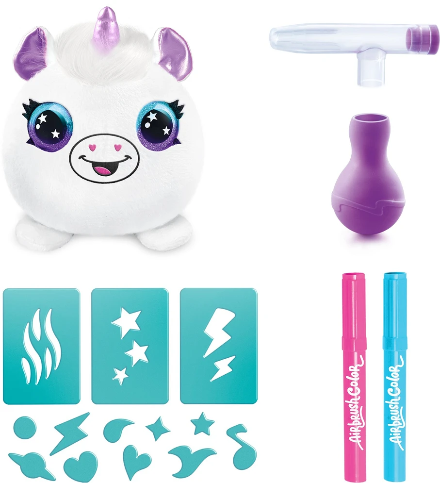 Canal Toys Airbrush Plush Mini siurprizų rinkinys, 1 vnt.