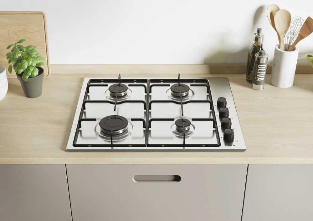 Kaitlentė Candy Smart CHW6LBX/4U Nerūdijantis plienas Built-in 60 cm Gas 4 zone(s)