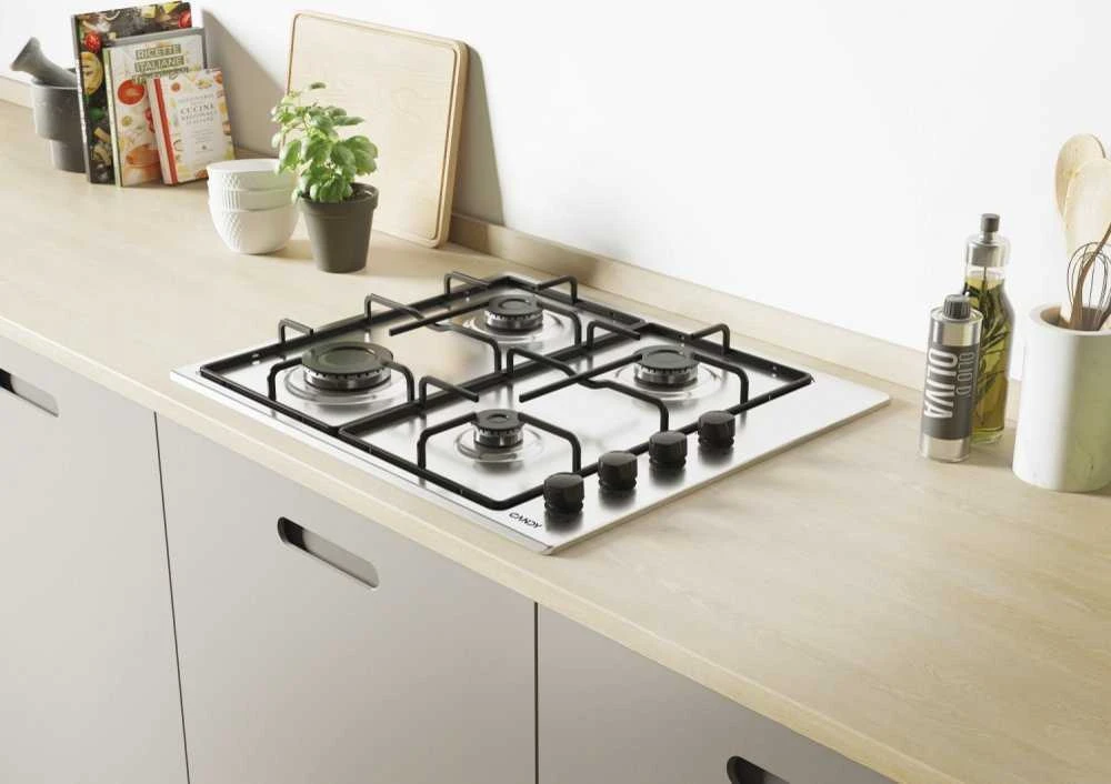 Kaitlentė Candy Smart CHW6LBX/4U Nerūdijantis plienas Built-in 60 cm Gas 4 zone(s)