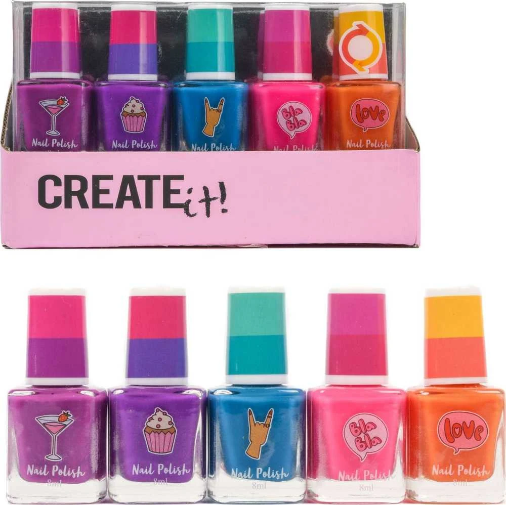 Create It Canenco CREATE IT! lakier do paznokci spalva 5-pak 84148 /6