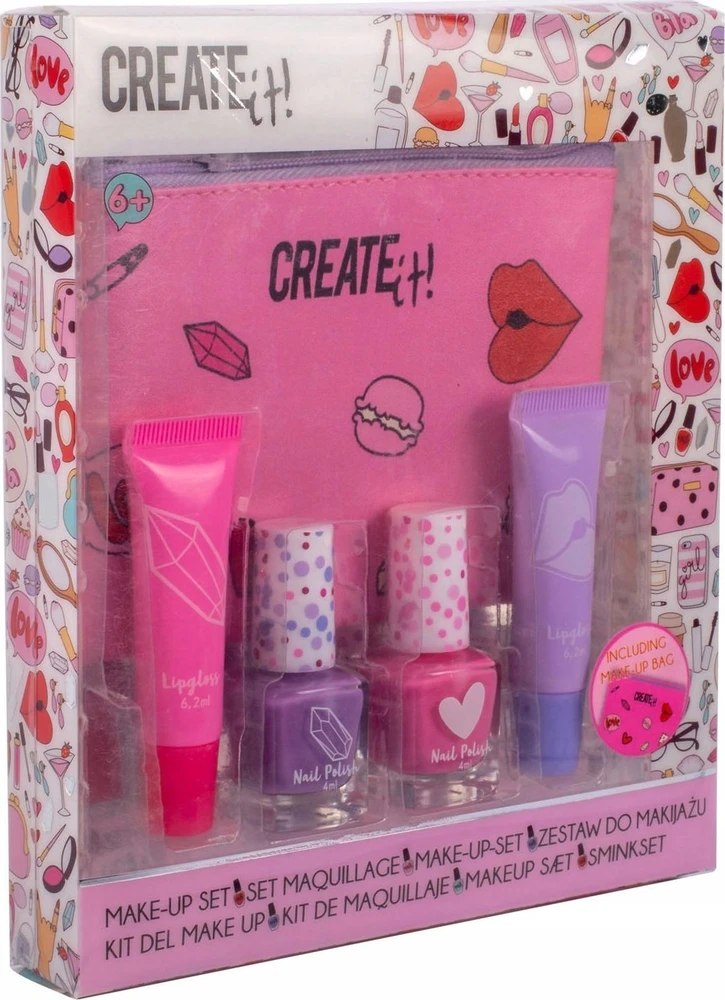 „Canenco CREATE IT!“ makiažo rinkinys + kosmetinė 84532 /6