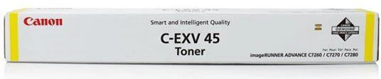 Canon C-EXV 45 (6948B002) Lazerinė kasetė, Geltona