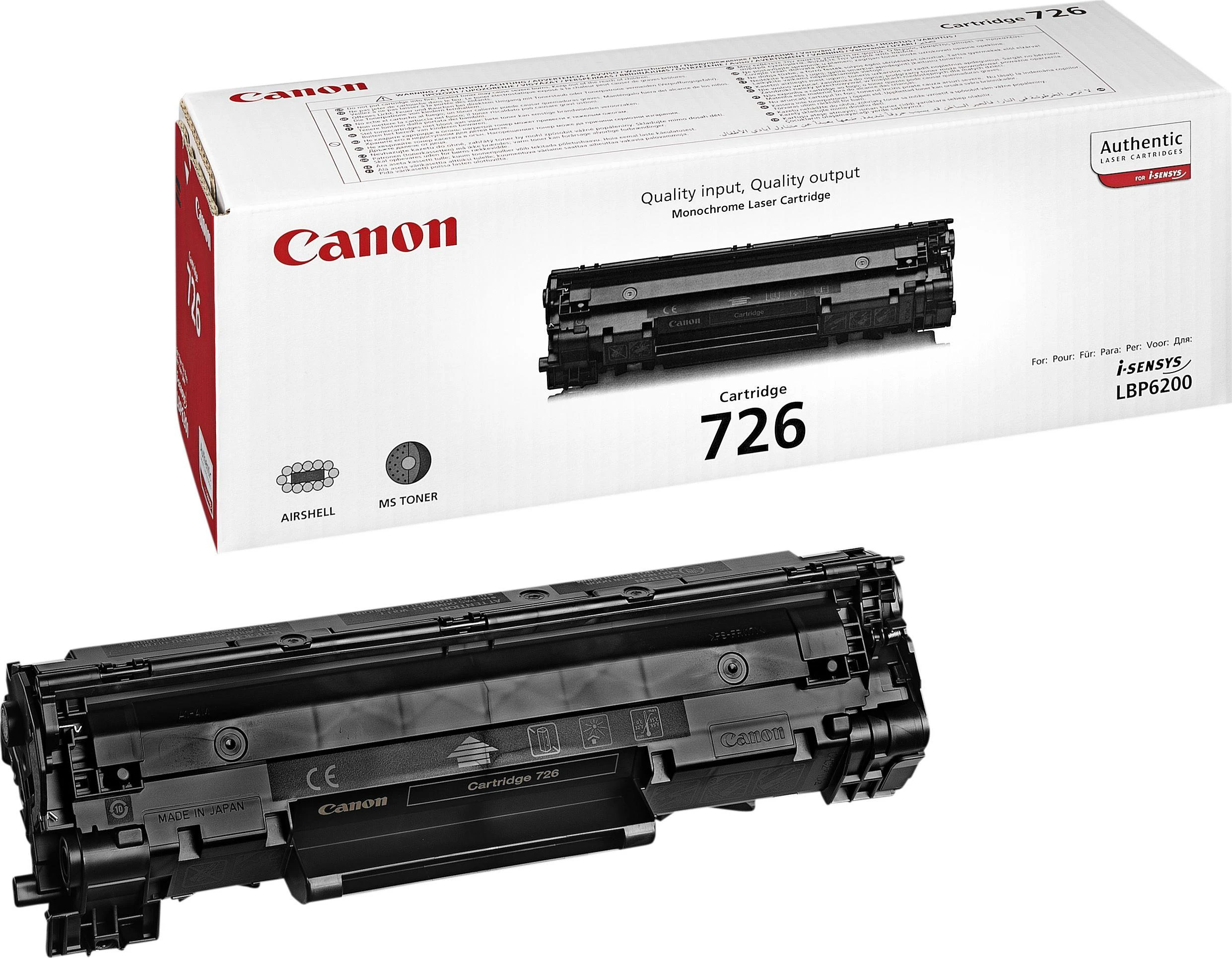 Canon CRG 726 (3483B002) juoda kasetė