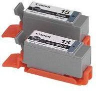 Canon BCI-15BK ink cartridge twinpack, juodas