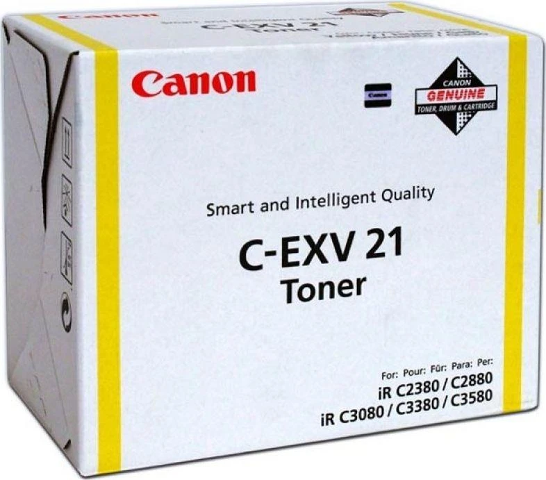 Canon kasetė EXV28Y, geltona