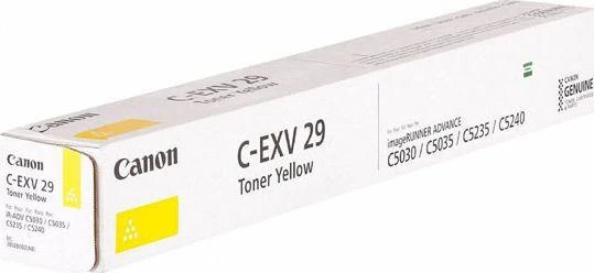 Canon kasetė EXV29Y, geltona