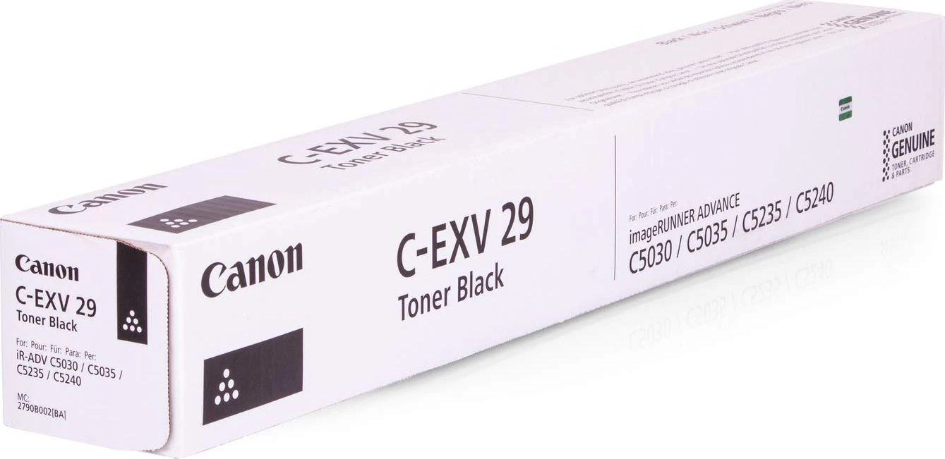 Canon cartridge EXV29B, juodas