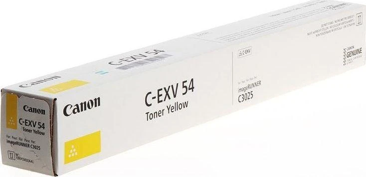 Canon C-EXV 54 (1397C002) Lazerinė kasetė, Geltona