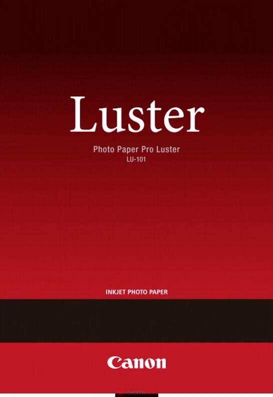 Canon LU-101 Pro Luster, A3, 20 shts fotopopierius Balta „Satin“