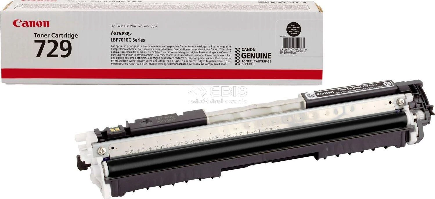 Canon cartridge 729, juodas