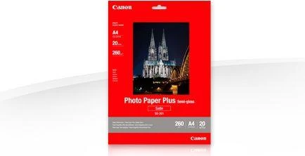 Canon Photo Paper Plus SG-201 fotopopierius