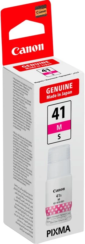 Originalus „Canon“ rašalo buteliukas GI-41S M, 5875C001, rausvai raudonas, 4400s, 40 ml
