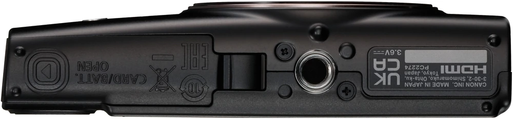 Canon IXUS 285 HS A juoda
