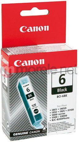 Tusz Canon Kasetė atramentowy BCI6Bk Juodas (BJC 8200,S800) ( 4705A002 )