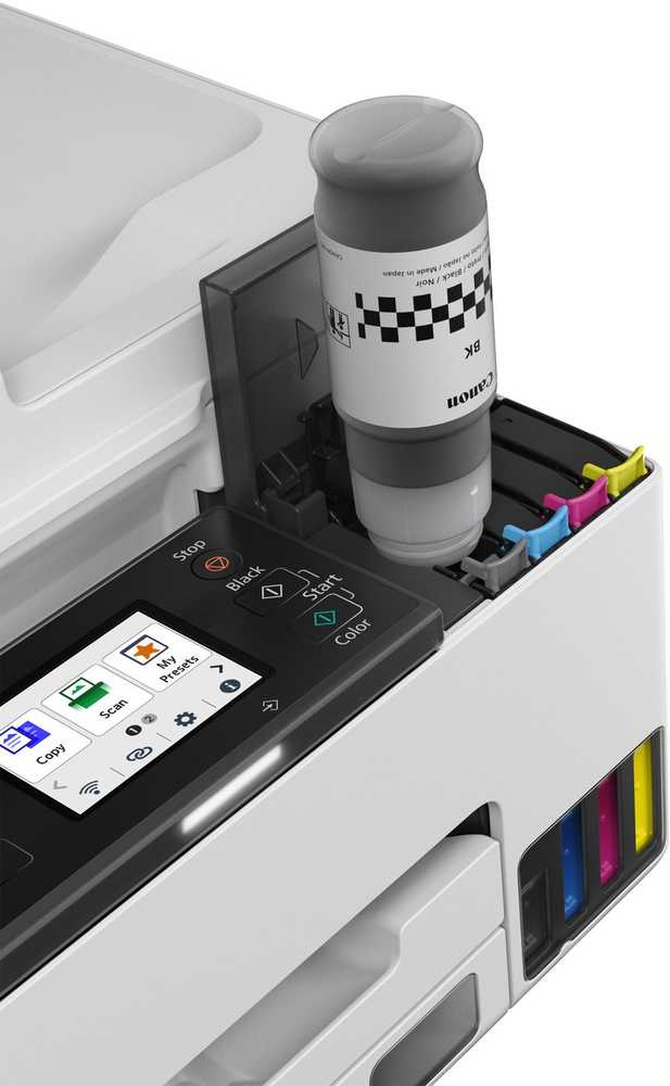 Spausdintuvas Canon MAXIFY MEGATANK GX2050 - NEU +2 SCHWARZE TINTENFLASCHEN