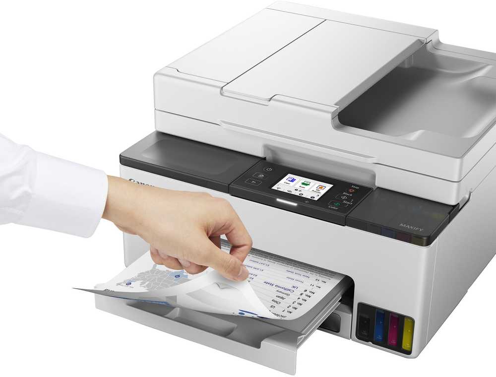 Spausdintuvas Canon MAXIFY MEGATANK GX2050 - NEU +2 SCHWARZE TINTENFLASCHEN