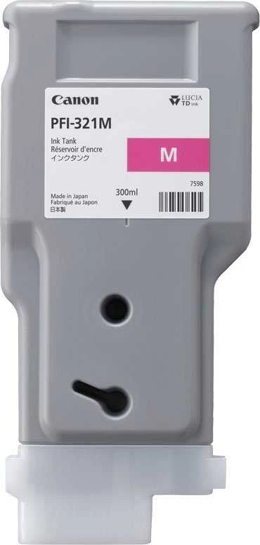 Canon PFI-321M (6269C001) Rašalinė kasetė, Purpurinė