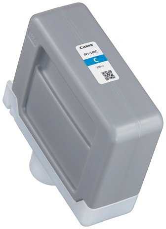 Tusz Canon PFI-340 C nabój su tuszem 1 vnt. Oryginalny Standardowa wydajność Cyjan